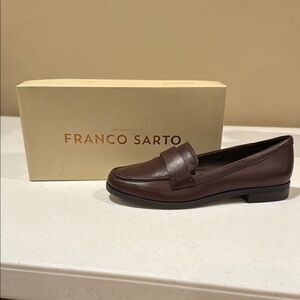 Franco Sarto Classic Brown Loafers